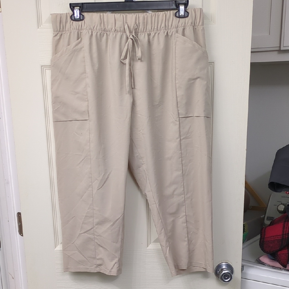 Reel Legends Beige Drawstring Jogger Pants